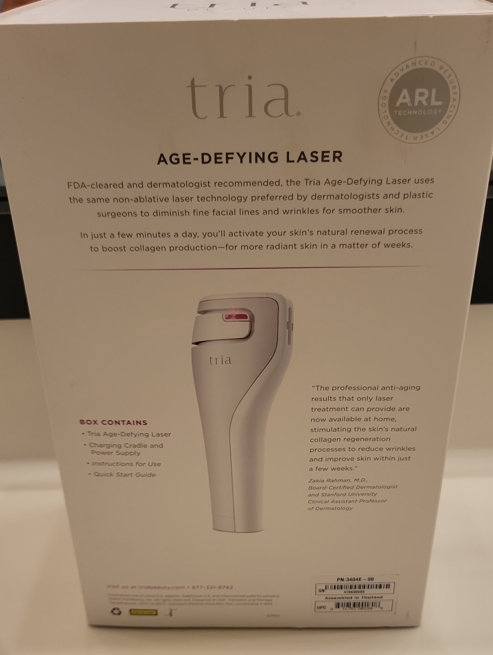 Tria Age-Defying Laser — White Anti-Aging Device